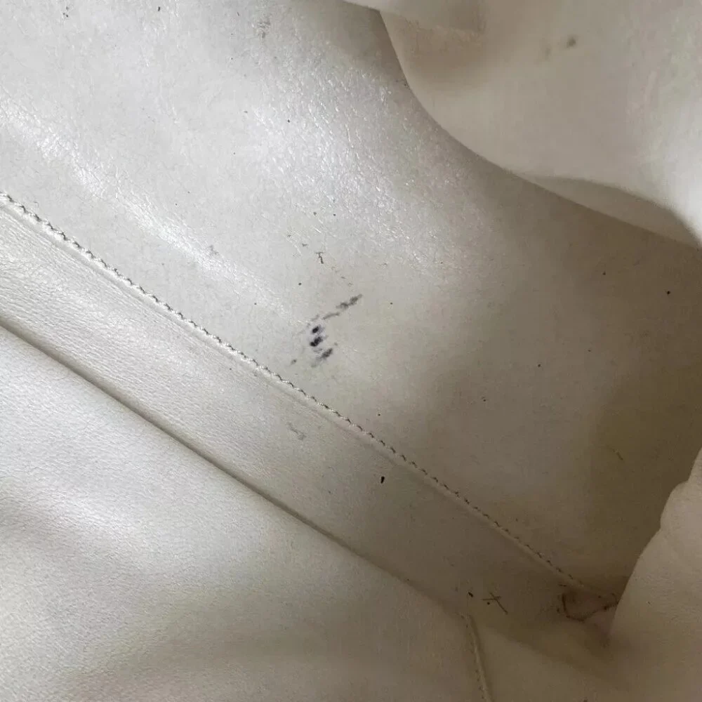 CHANEL Matelasse Quilted CC CC Mark Wood handle bag Tote Bag Hand Bag - Picture 4 of 16